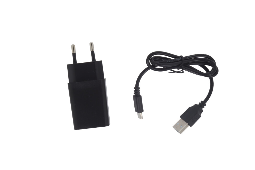 USB-C kabel 1 meter & adapter 5V1A